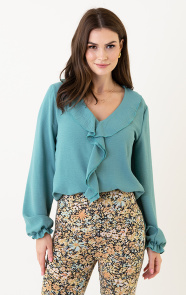 uffle-Blouse-Rumi-Mint-10-1