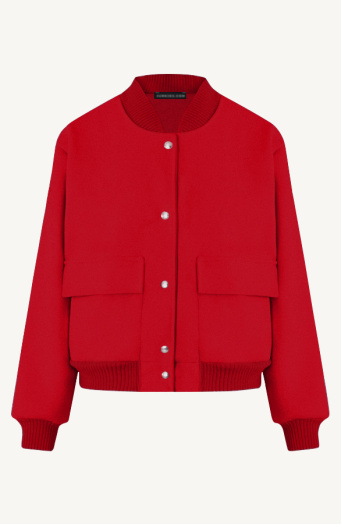 Bomberjacket Danita Rood